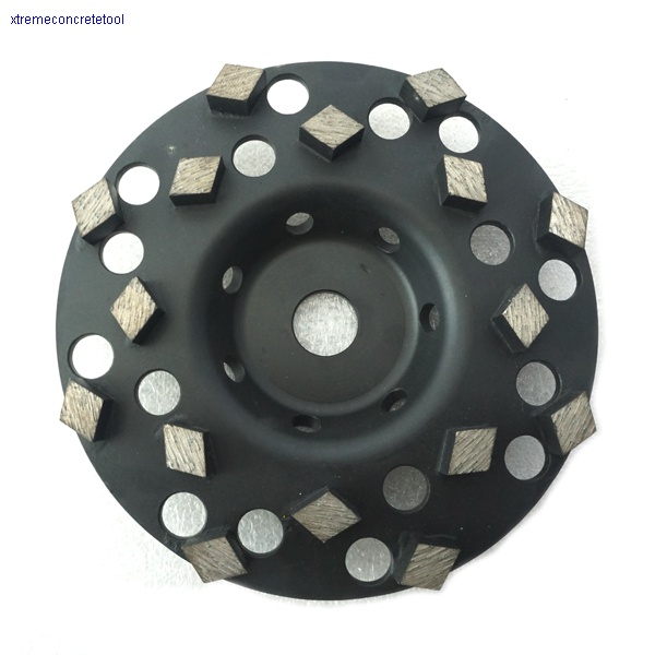 Rhombus Segment Diamond Cup Grinding Wheel