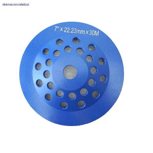 180mm Diamond Grinding Wheel with 6 bar segments