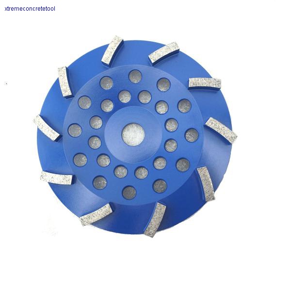 180mm Diamond Grinding Wheel with 10 bar segments