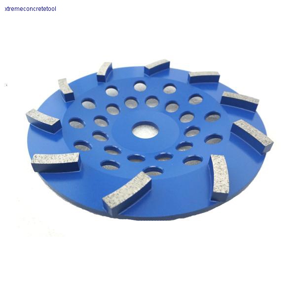 180mm Diamond Grinding Wheel with 10 bar segments