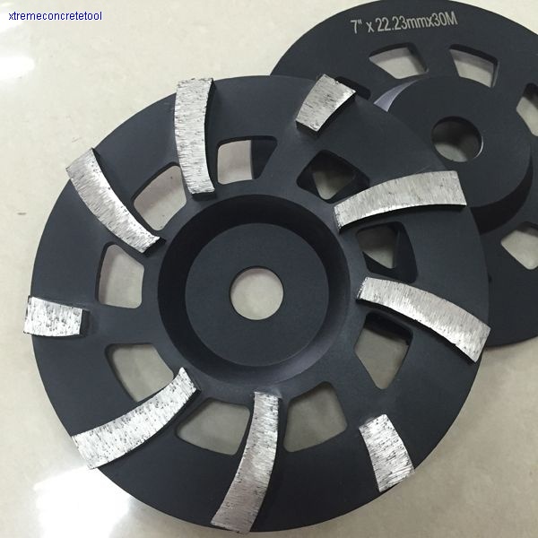 6+3 Segmented Cup Wheel-180mm