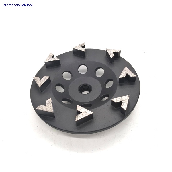 5'' V Shape Segment Cup Concrete Wheel