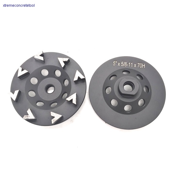 5'' V Shape Segment Cup Concrete Wheel