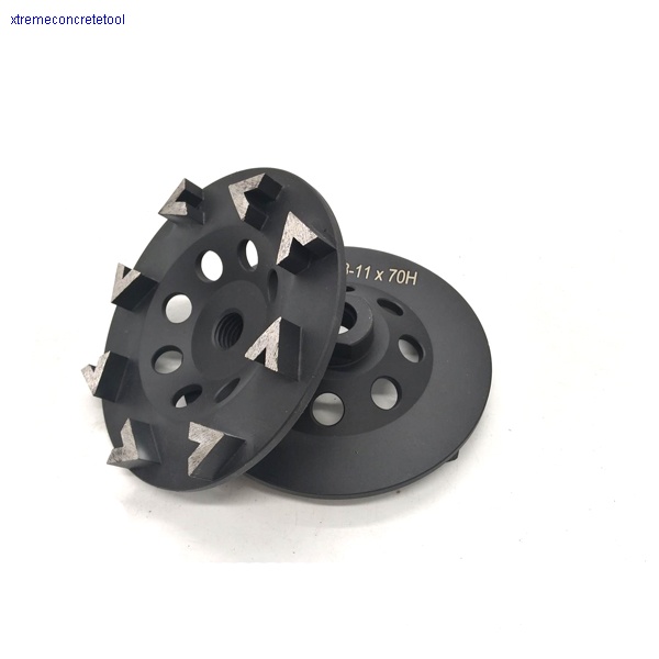 5'' V Shape Segment Cup Concrete Wheel