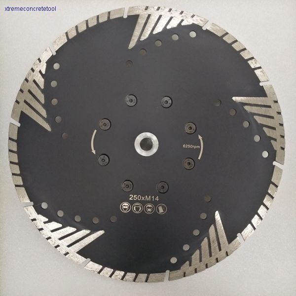 250mm Protective Teeth Blade for Granite