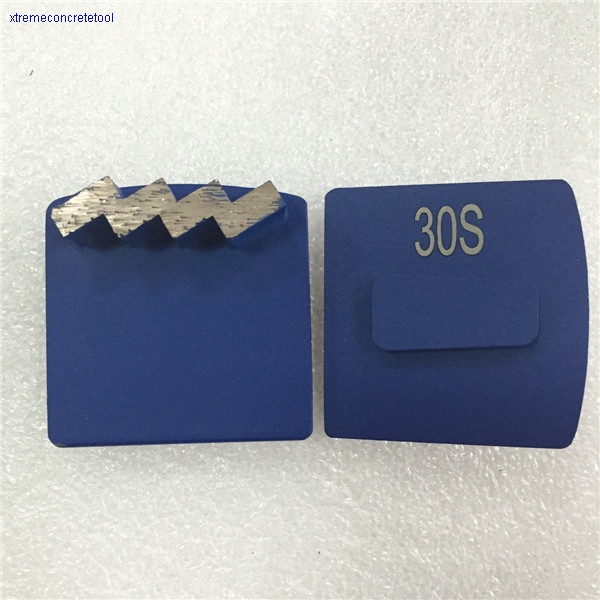 Zig Zag Soft Bond 30 Grit Redi Lock Grinding Pad