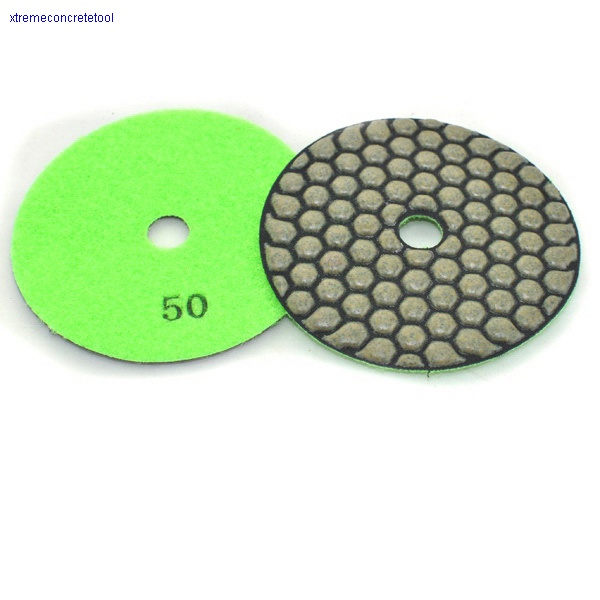 50Grit Flexible Dry  Diamond Marble Polishing Pad