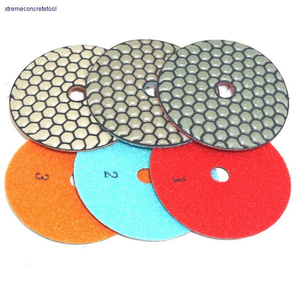 3 Step Marble Granite DRY Polishing Pad