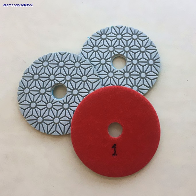 3 Step Marble Granite Wet Polishing Pad