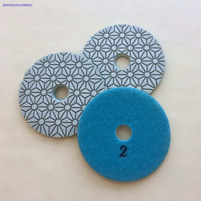 3 Step Marble Granite Wet Polishing Pad