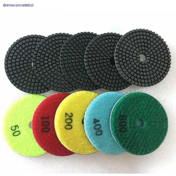 80mm Flexible Concrete Polishing Pad