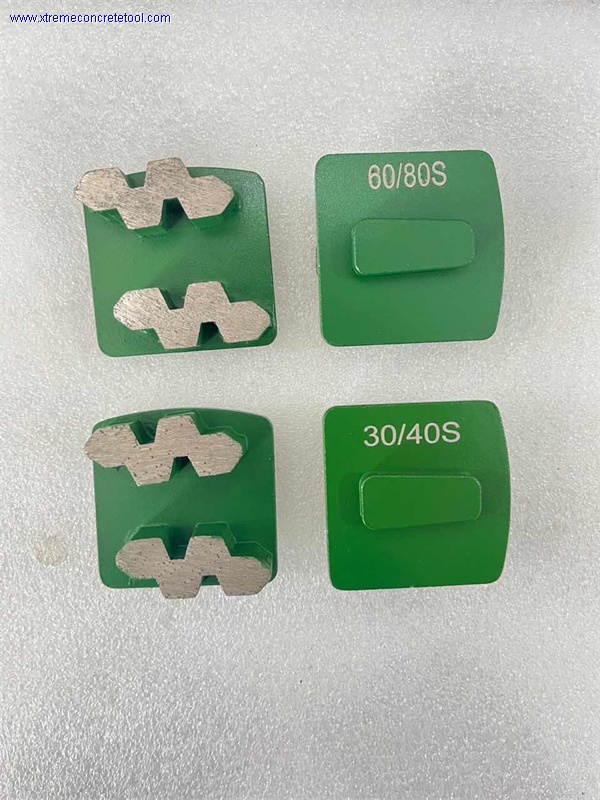 Redi-Lock Style Double Rox Grinding Segment Disc