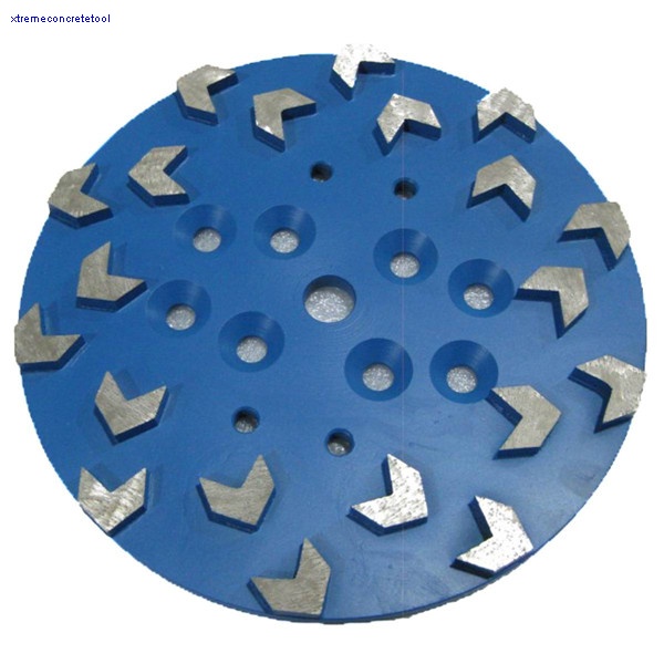 250mm Heavy-Grind Diamond Plates for Blastrac